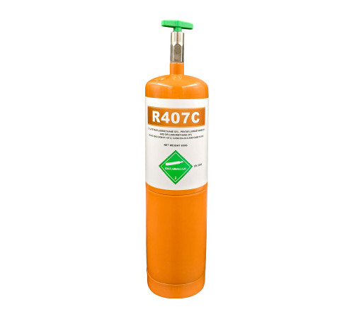Фреон R407C, баллон 0,65 кг с вентилем